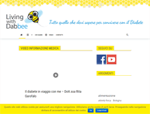 Tablet Screenshot of livingwithdabbee.com